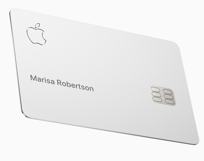 Apple Card in Titanium, looking fabulous.